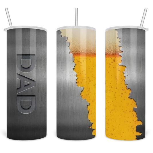 Beer Dad Steel tumbler for Father's Day